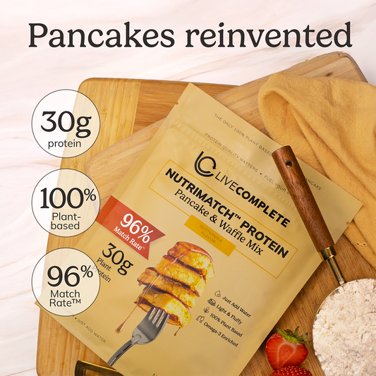 LiveComplete Pancake & Waffle Mix - Performance Blend - Buttermilk Flavor