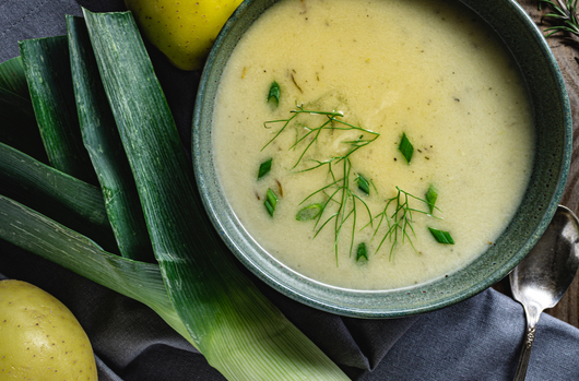 Pea and Potato Chowder