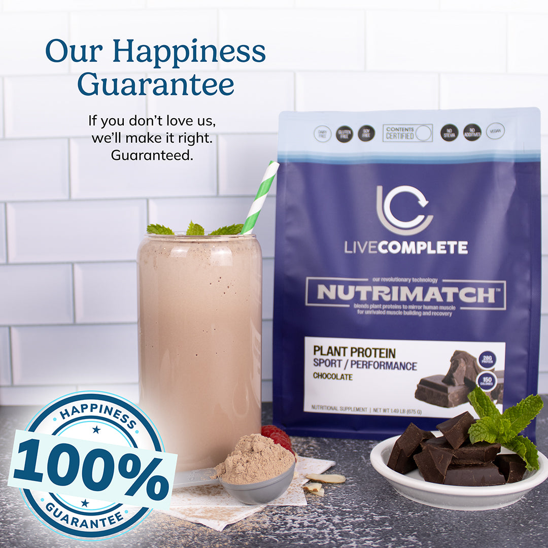 LiveComplete NutriMatch™ Sport Plant Protein Athlete Pack