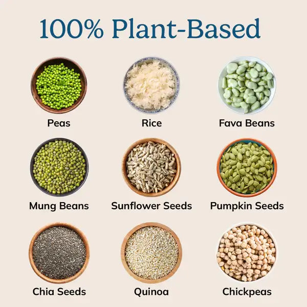 LiveComplete NutriMatch™ Plant Protein – Unflavored | Clean Vegan Protein Powder with 96% Match Rate
