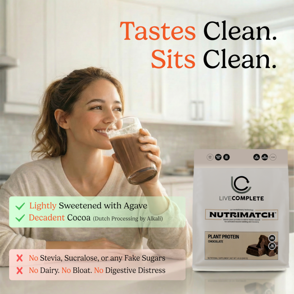 NutriMatch™ Chocolate Plant Protein Powder
