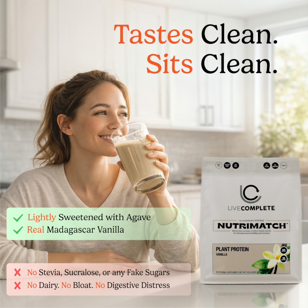 NutriMatch Vanilla Plant Protein Powder