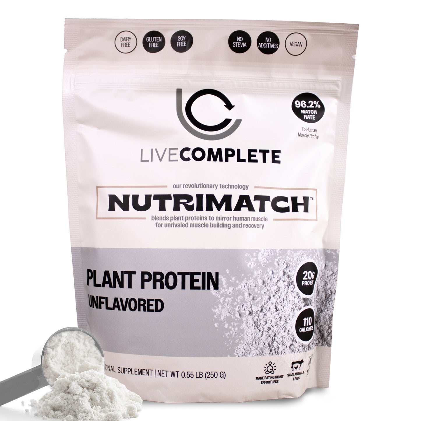 LiveComplete NutriMatch™ Plant Protein Travel Kit 4 Servings