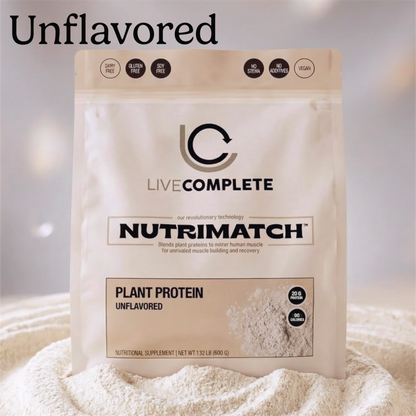 NutriMatch™ Unflavored Plant Protein Powder