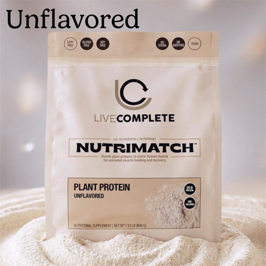 NutriMatch™ Unflavored Plant Protein Powder