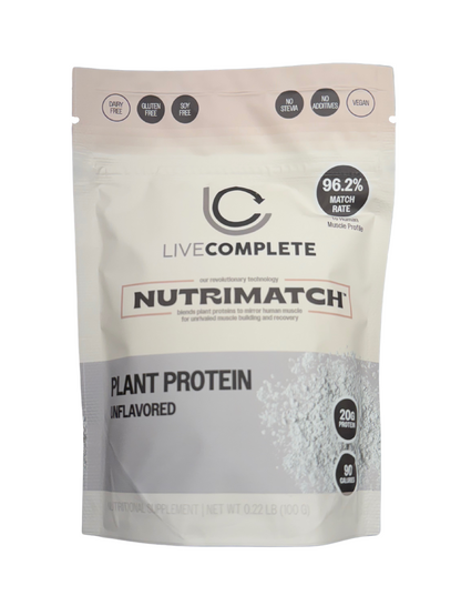 LiveComplete NutriMatch™ Plant Protein Travel Kit 4 Servings