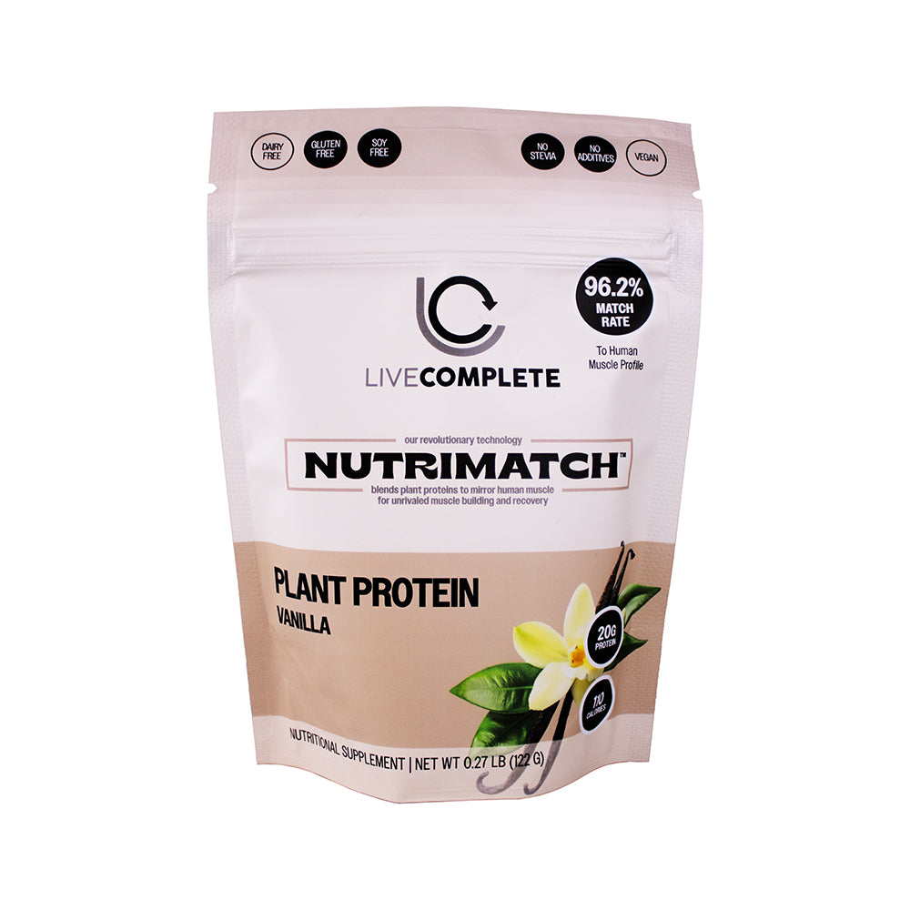 LiveComplete NutriMatch™ Plant Protein Travel Kit 4 Servings