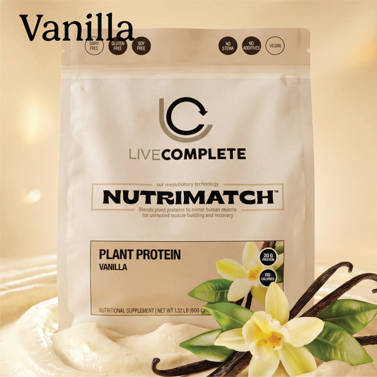 NutriMatch Vanilla Plant Protein Powder