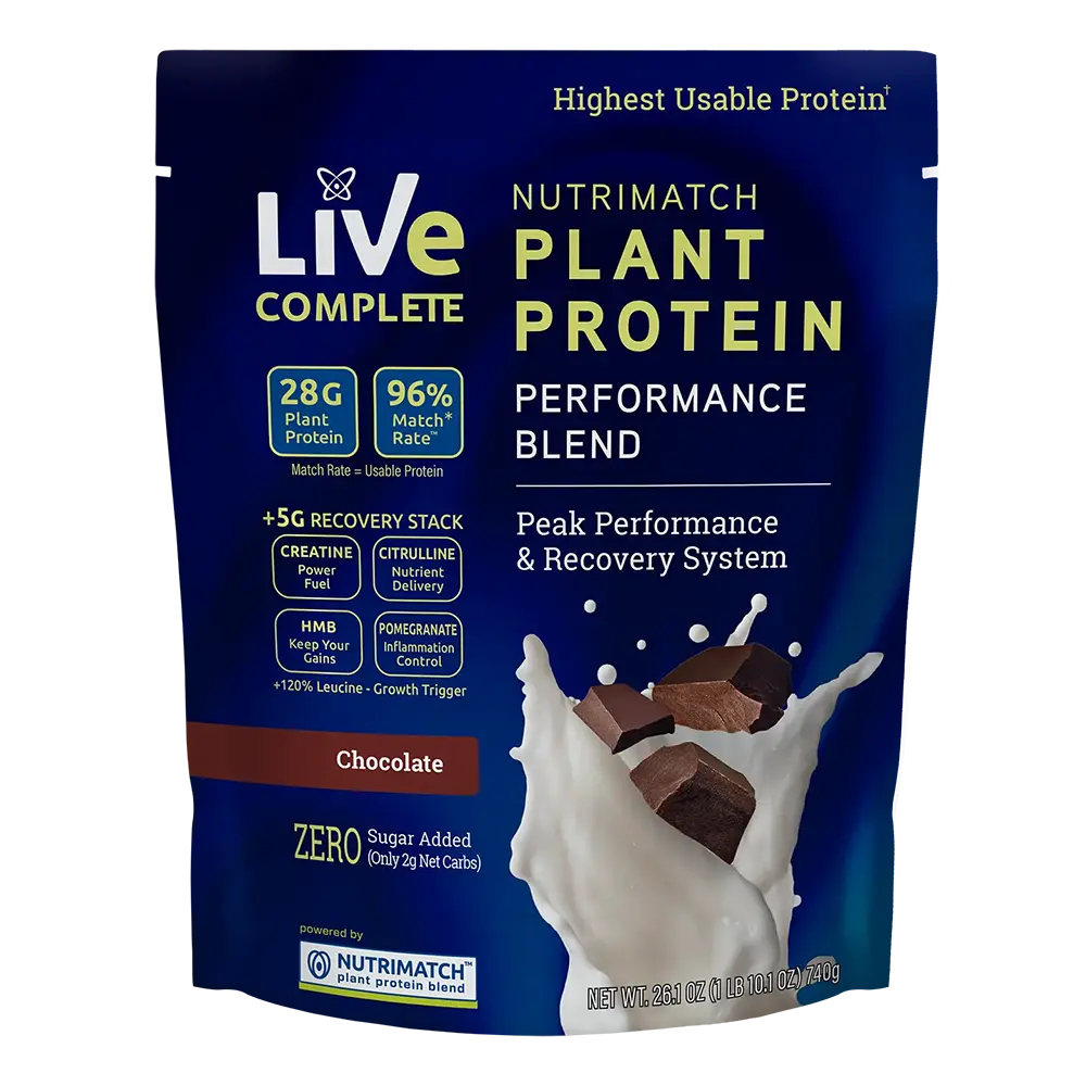 NutriMatch Plant Protein Performance Blend – LiveComplete